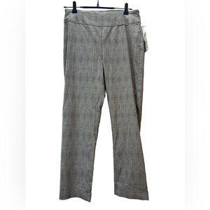 JENNA ROSE Gray plaid pants NWT Size M
